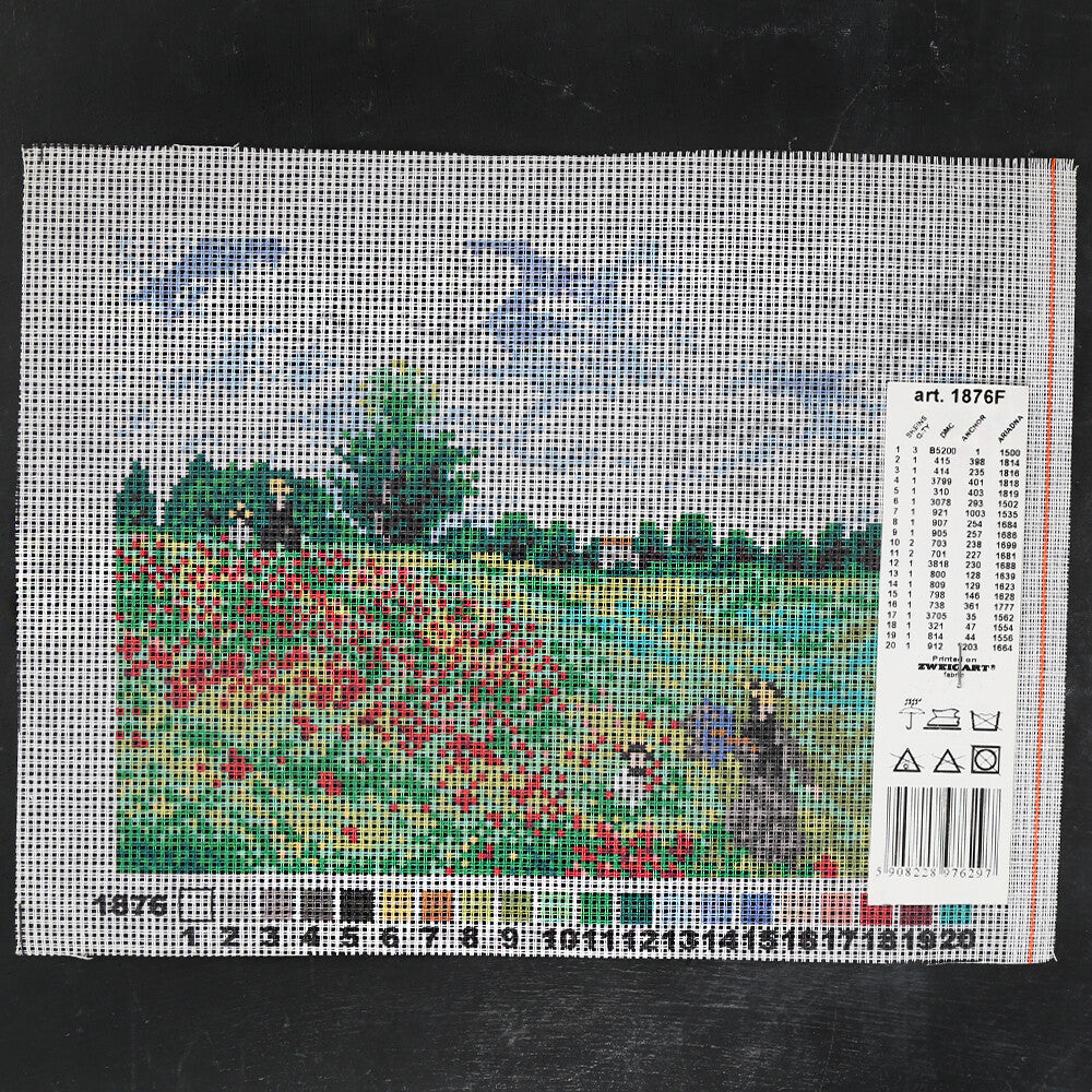 ORCHİDEA 18x24 cm Baskılı Goblen 1876F