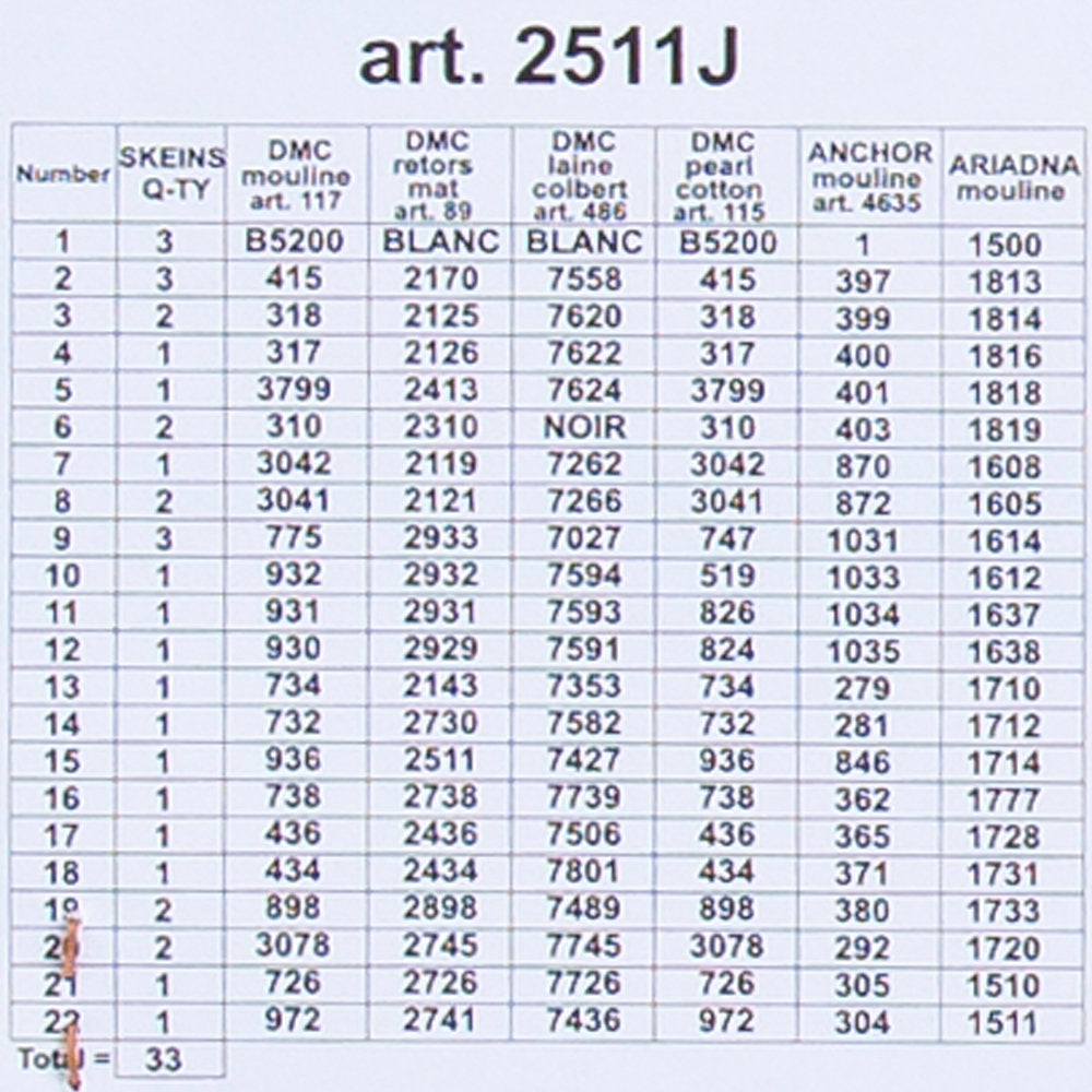 ORCHİDEA 30 x 40 cm Kış Ülkesi Baskılı Goblen 2511J