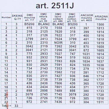 ORCHİDEA 30 x 40 cm Kış Ülkesi Baskılı Goblen 2511J