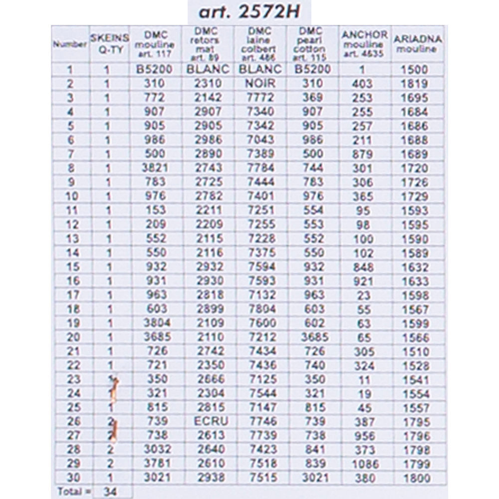 Orchidea 24x30cm Vazoda Çiçekler Baskılı Goblen - 2572H