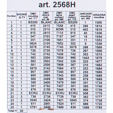 Orchidea 24x30cm Çilekler Baskılı Goblen - 2568H