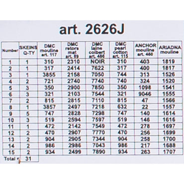 Orchidea 30x40cm Gelincik Baskılı Goblen - 2626J