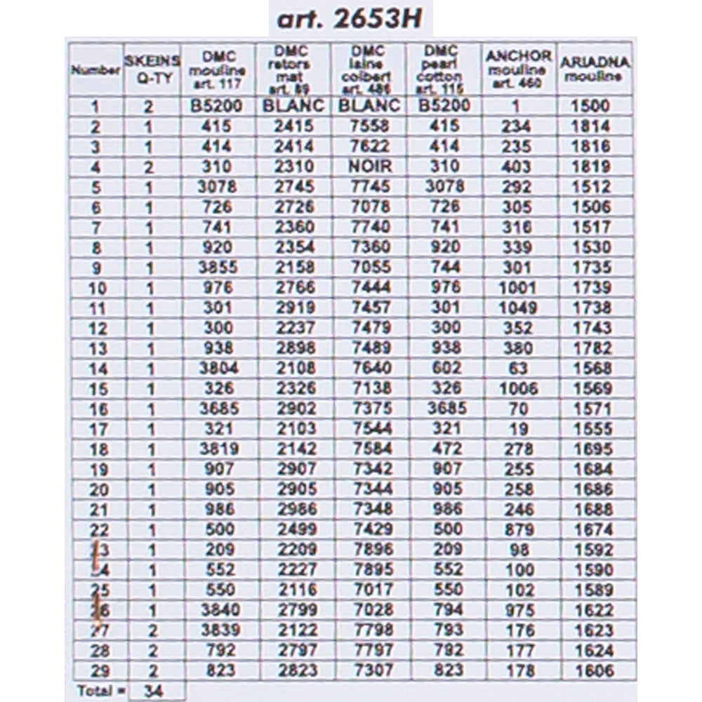 Orchidea 24x30cm Sepette Çiçekler Baskılı Goblen - 2653H