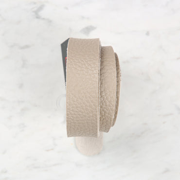 Knitme Spor Dikişli Çanta Askısı 75X2,5 cm Bej BA-0006