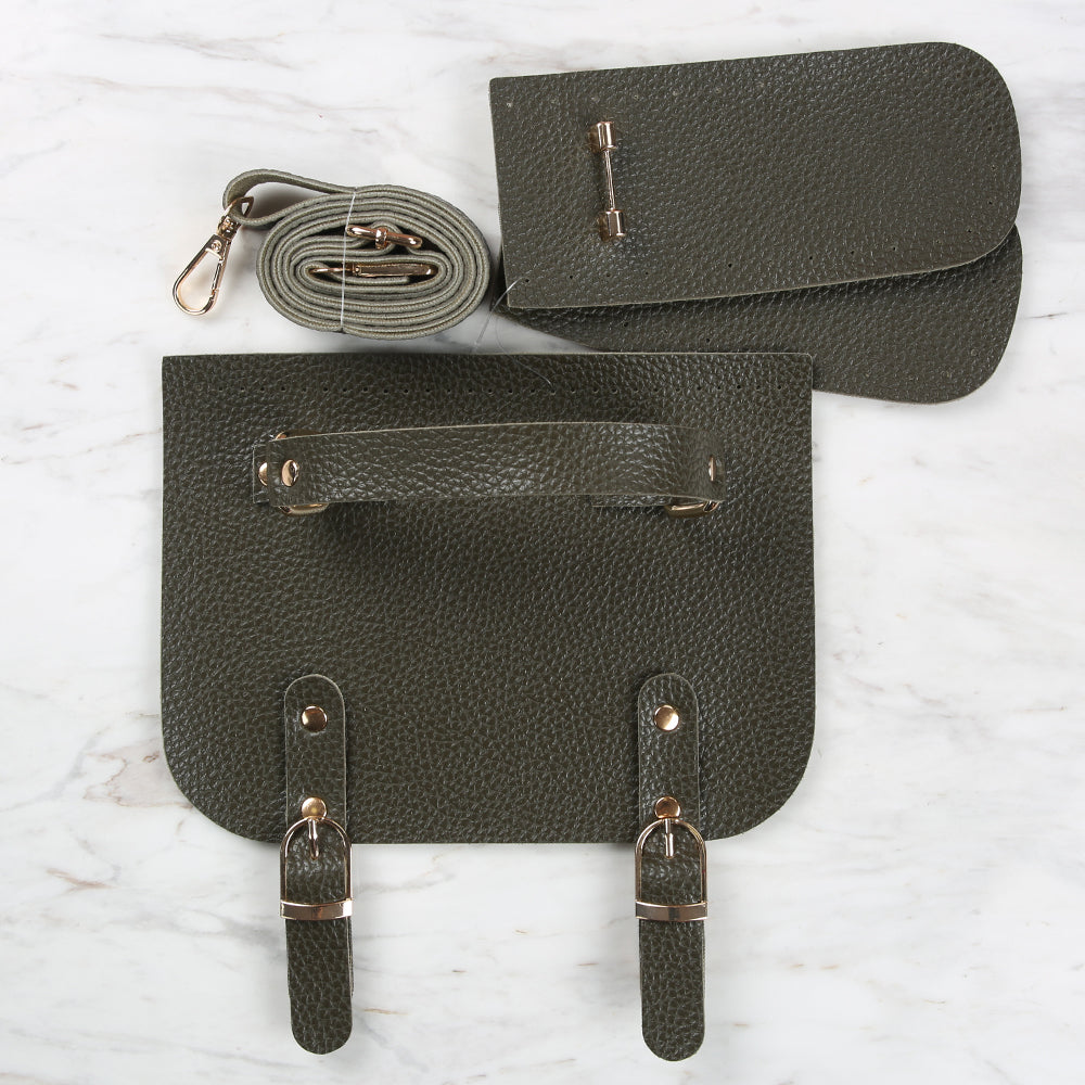 Knitme Easy Çanta Kiti Haki BA-0060