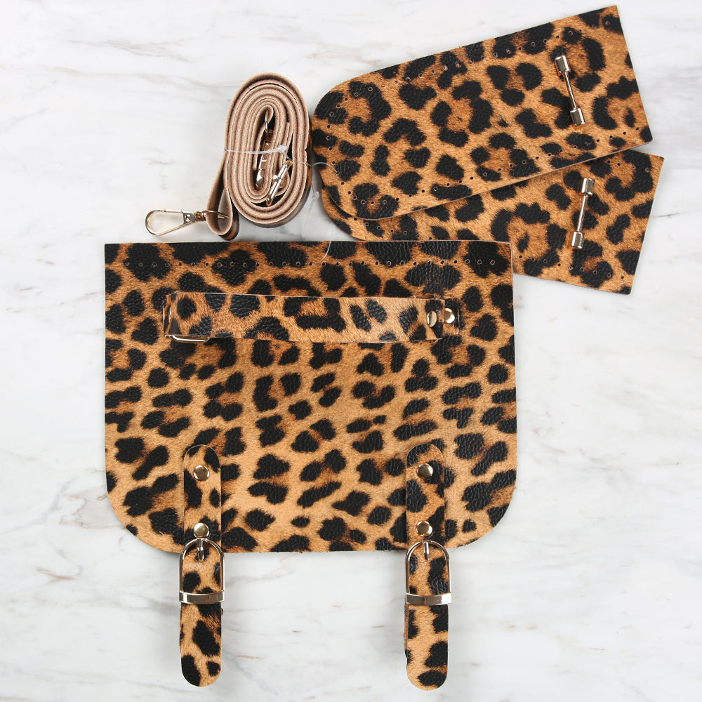 Knitme Easy Çanta Kiti Leopar BA-0060