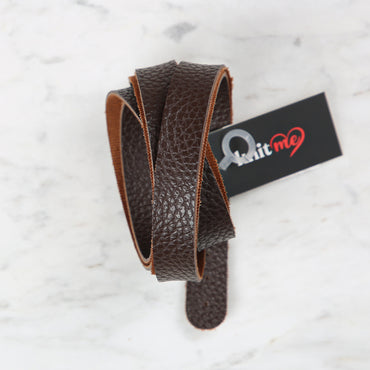 Knitme Spor Dikiş Çanta Askısı 70x1.7 cm (Çift) Kahverengi BA-0074