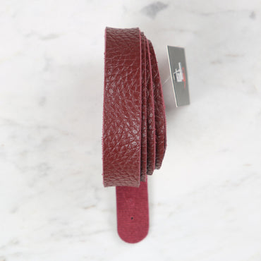 Knitme Spor Dikiş Çanta Askısı 70x1.7 cm (Çift) Bordo BA-0074
