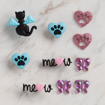 DRESS IT UP MELEK KEDİ DEKORATİF DÜĞME - 9350