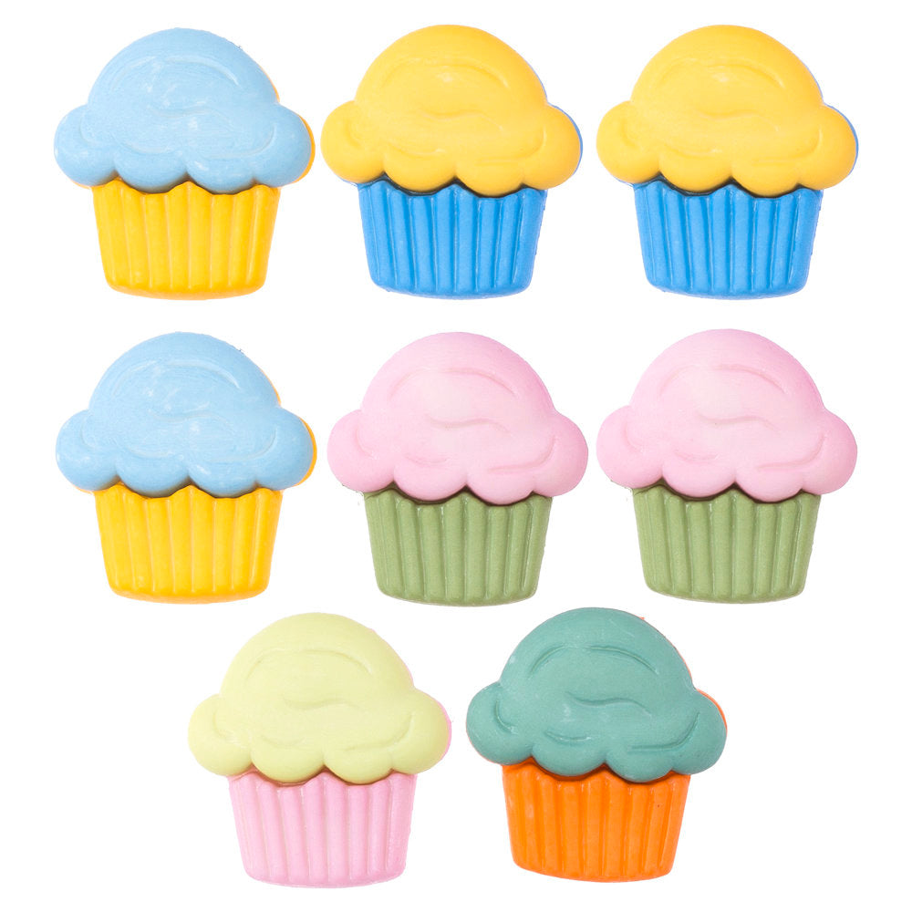 Buttons & Galore Cupcake Dekoratif Düğme - 4023