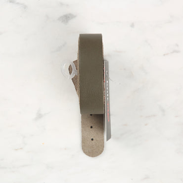 Knitme Gerçek Deri Spor Dikiş Çanta Askısı 70x1.7 cm Haki BA-0075