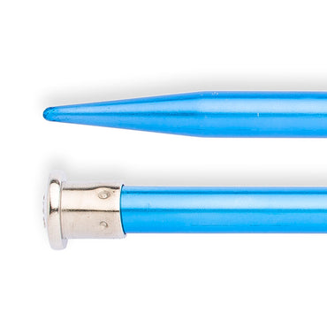 Kartopu 8 mm 35 cm Mavi Metal Örgü Şişi