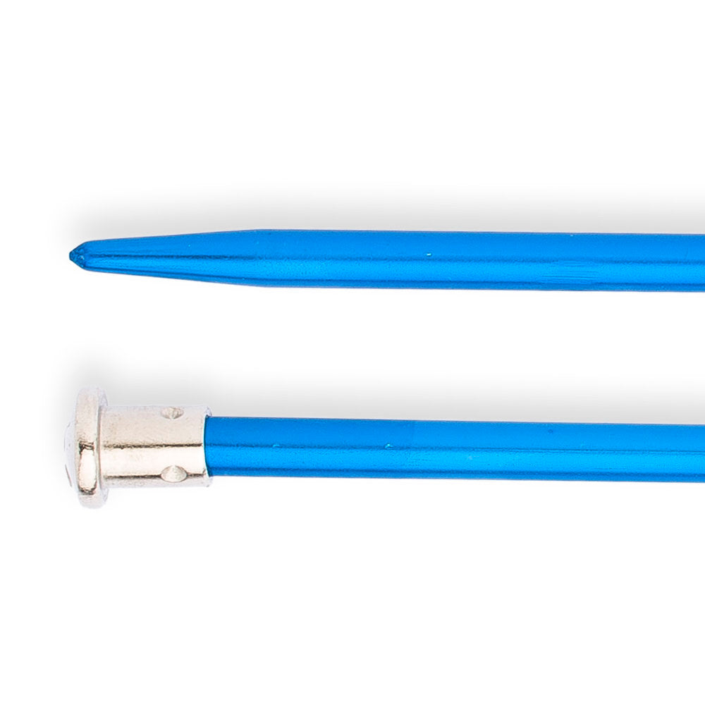 Kartopu 6 mm 35 cm Mavi Metal Örgü Şişi