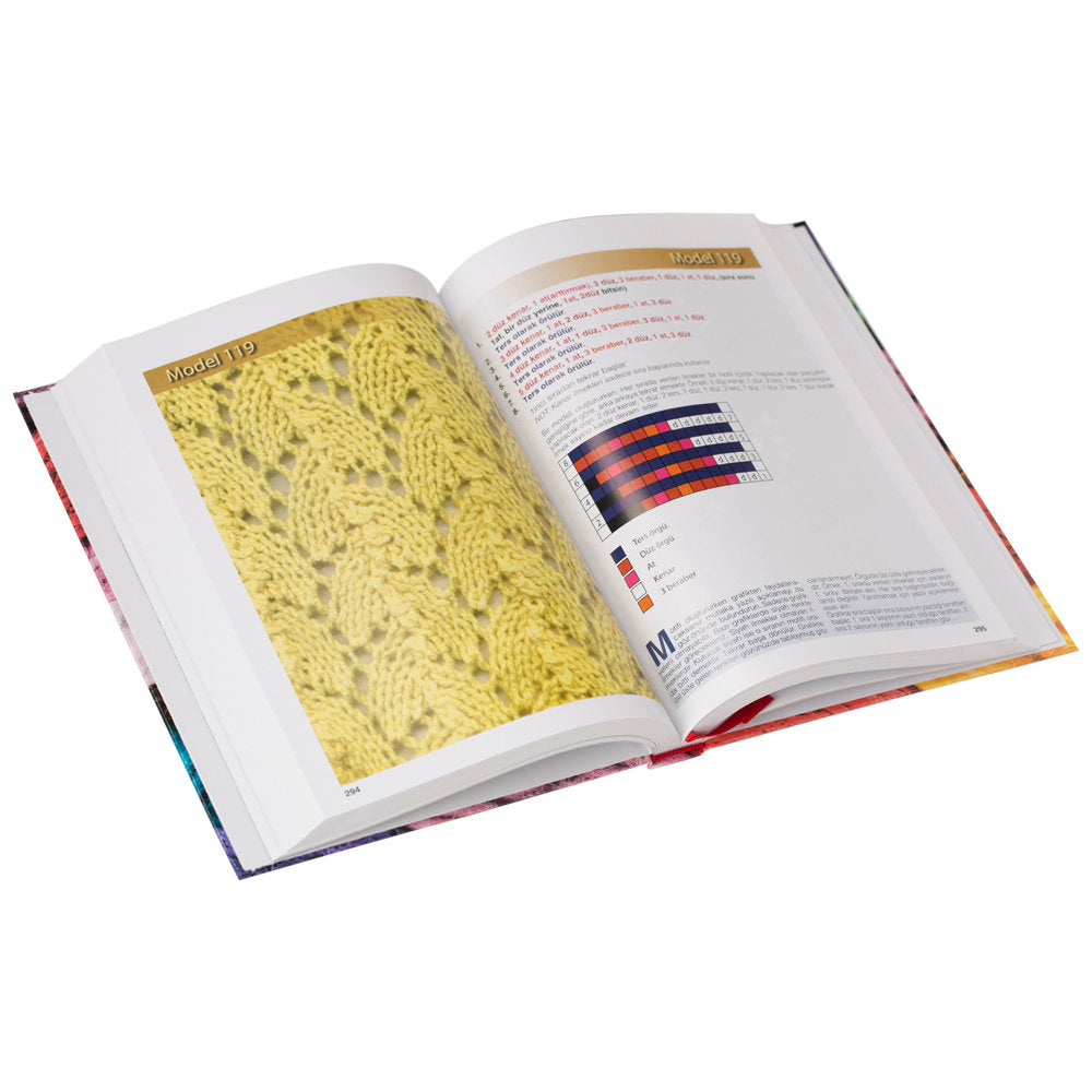 Kartopu Sihirli Motifler Örgü Kitabı