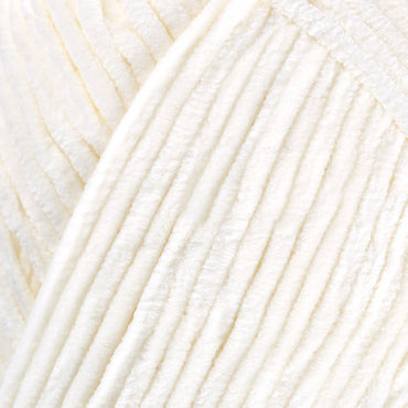 La Mia Elegance Kadife Krem El Örgü İpi - L910