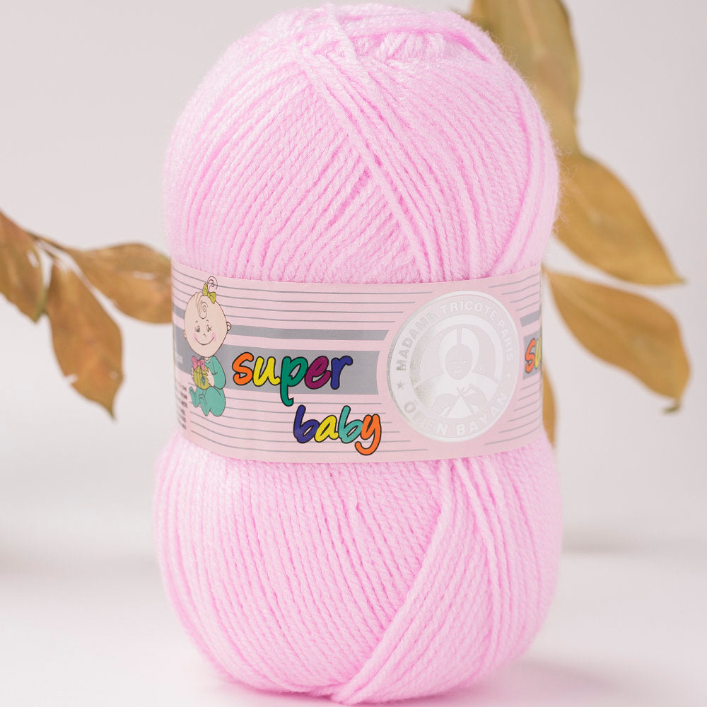 Örenbayan Super Baby Pembe El Örgü İpi - 93-1758