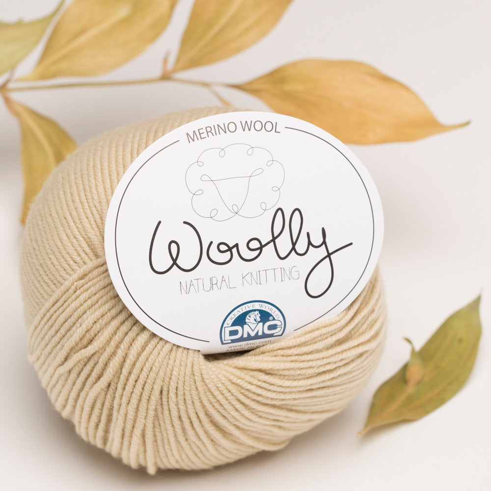 DMC Woolly Bej Merino Bebek Yünü - 111