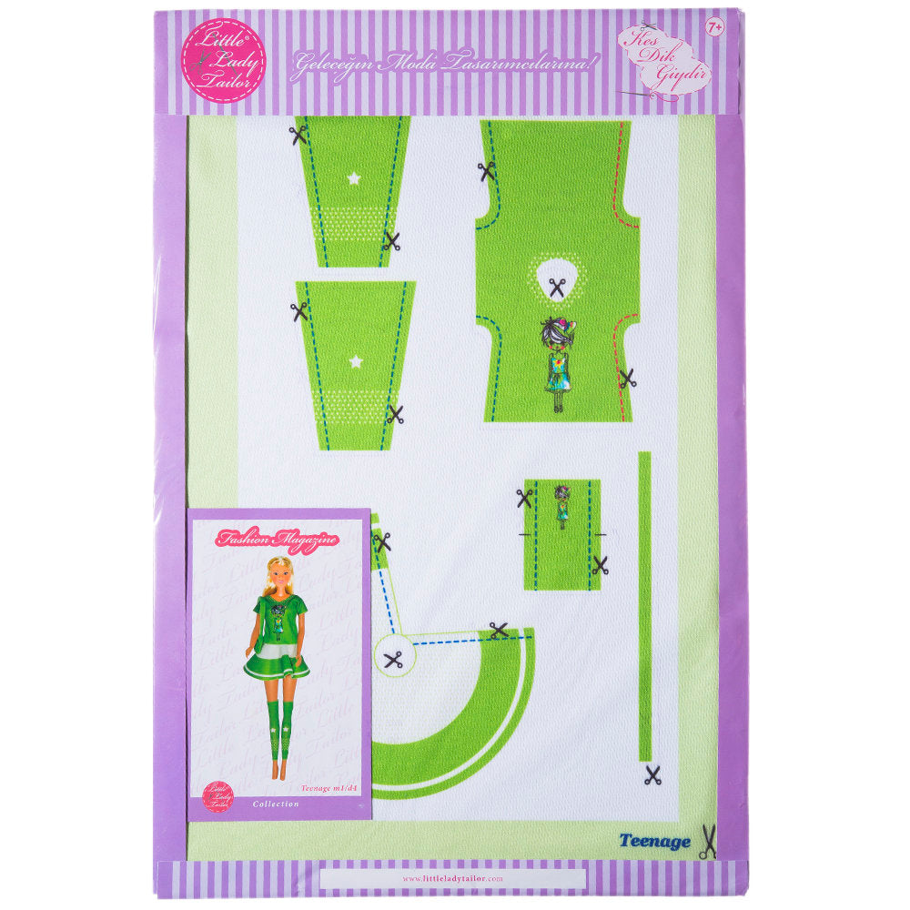 Little Lady Tailor Kes Dik Giydir Oyuncak Bebek Kıyafeti