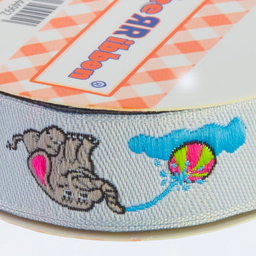 Sticker Ribbon Fil Baskılı Yapışkan Kurdele - SR-1696