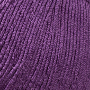 La Mia Mercerized Cotton Koyu Mor El Örgü İpi - 59