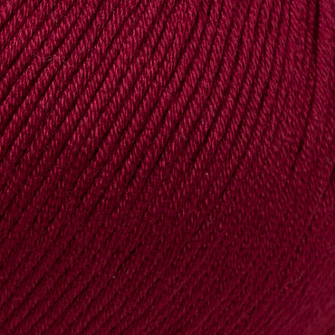 La Mia Mercerized Cotton Bordo El Örgü İpi - 23