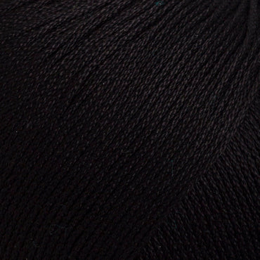 La Mia Lux Mercerized Cotton Siyah El Örgü İpi - 1