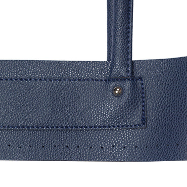 Loren Deri Lacivert Çanta Sapı ve Taban Seti