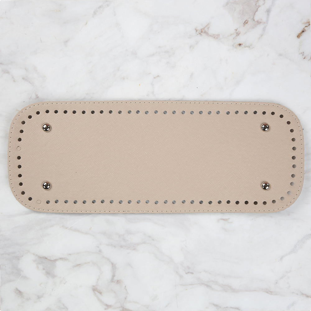 Nas Deri Çanta Tabanı 32,5 cm - Bej