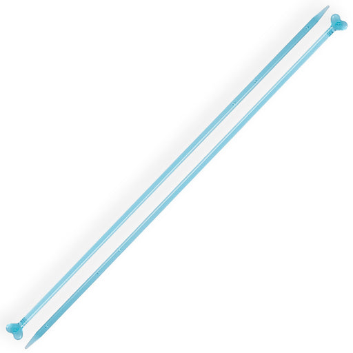 Kartopu 4 mm 35 cm Mavi Plastik Örgü Şişi
