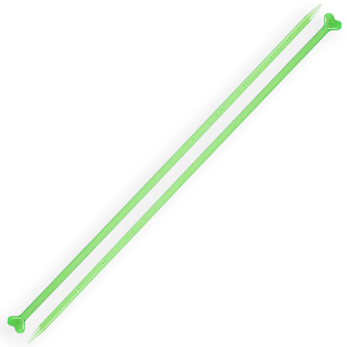 Kartopu 6 mm 35 cm Yeşil Plastik Örgü Şişi