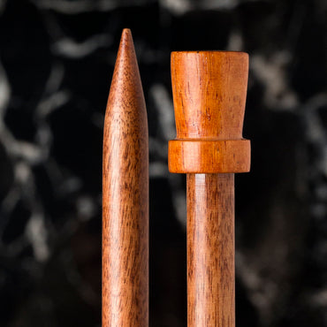 La Mia Rosewood 7 mm 36 cm Ahşap Örgü Şişi