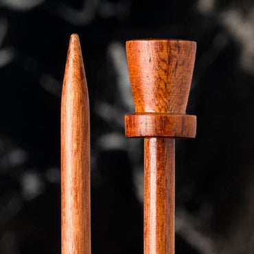La Mia Rosewood 4 mm 36 cm Ahşap Örgü Şişi