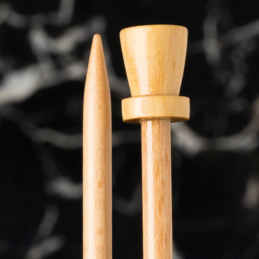 La Mia Whitewood 5 mm 36 cm Ahşap Örgü Şişi