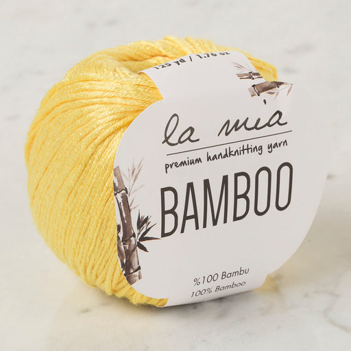 La Mia Bamboo Sarı El Örgü İpi - L160