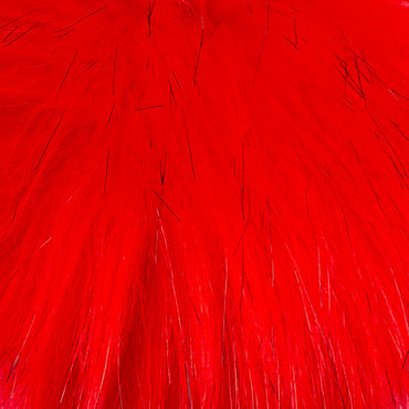 Loren Kırmızı Tüylü Ponpon