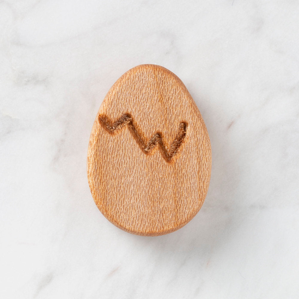 Hobi Baby Yumurta Figürlü Organik Ahşap Boncuk - FB008