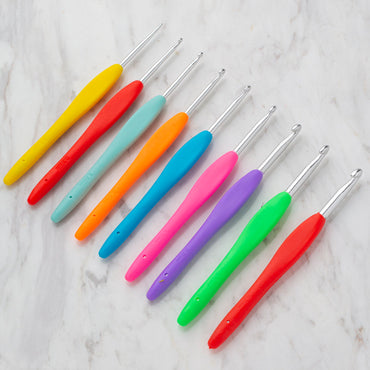 Loren 9'lu Yumuşak Saplı Yün Tığ Seti