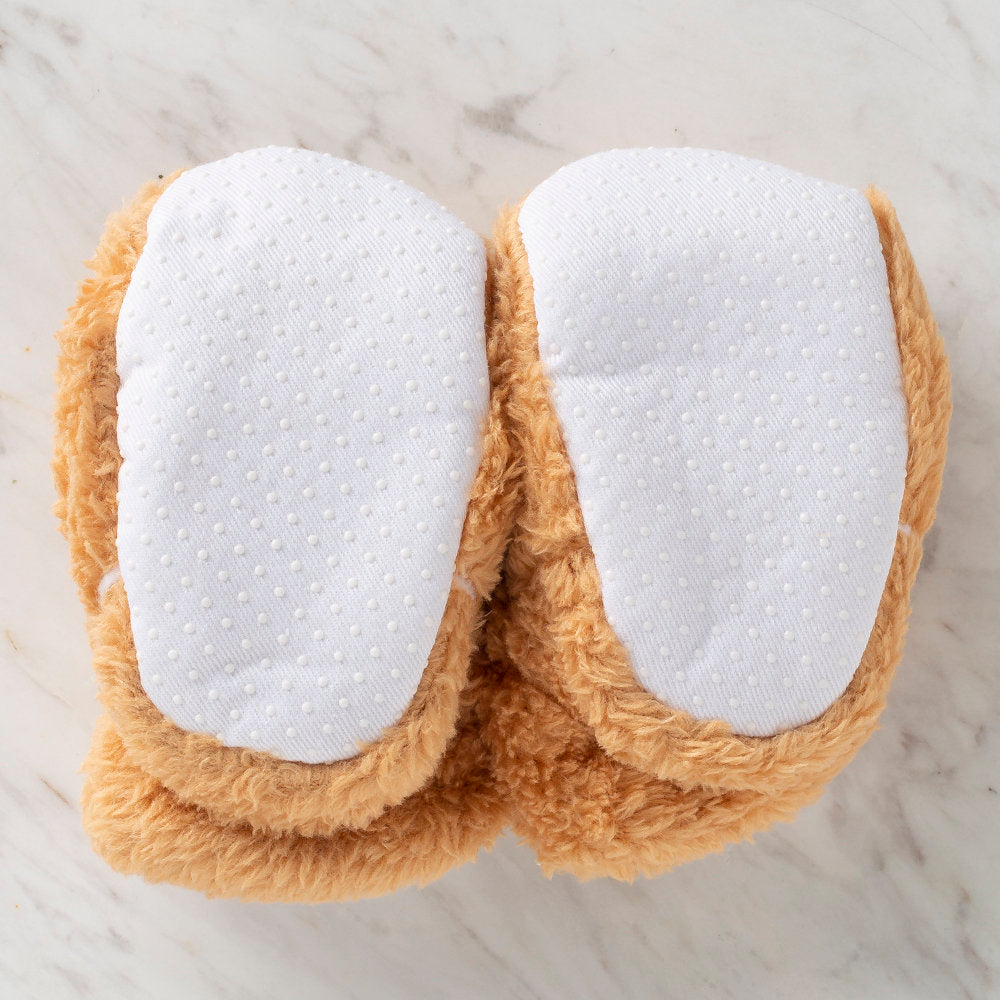 Serfino Bebek Patiği / Ev Ayakkabısı Kahverengi Koala