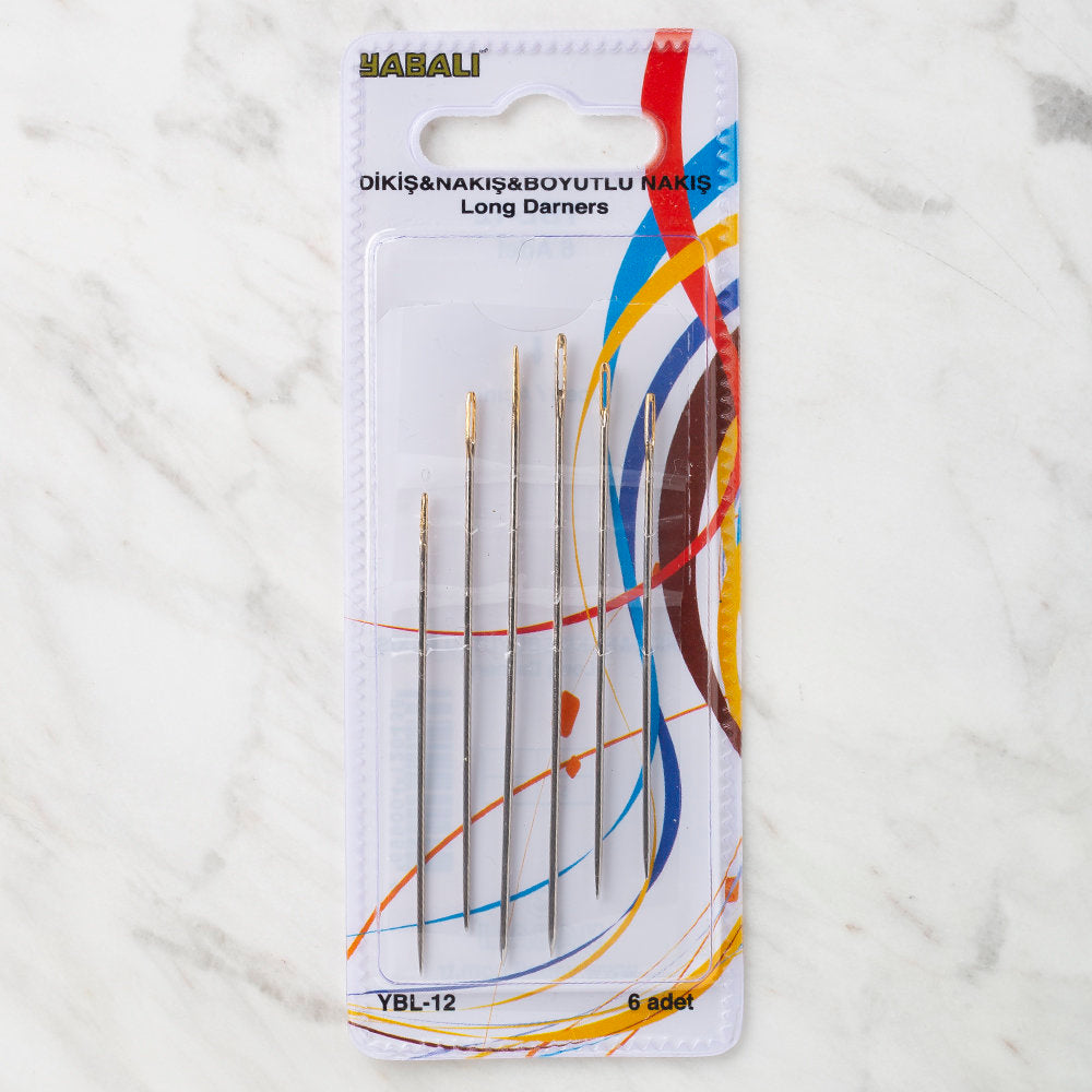 Yabalı Dikiş Nakış Uzun İğne YBL-12