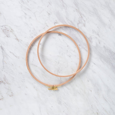 Nurge 8 mm Vidalı Ağaç Nakış Kasnak - No.4