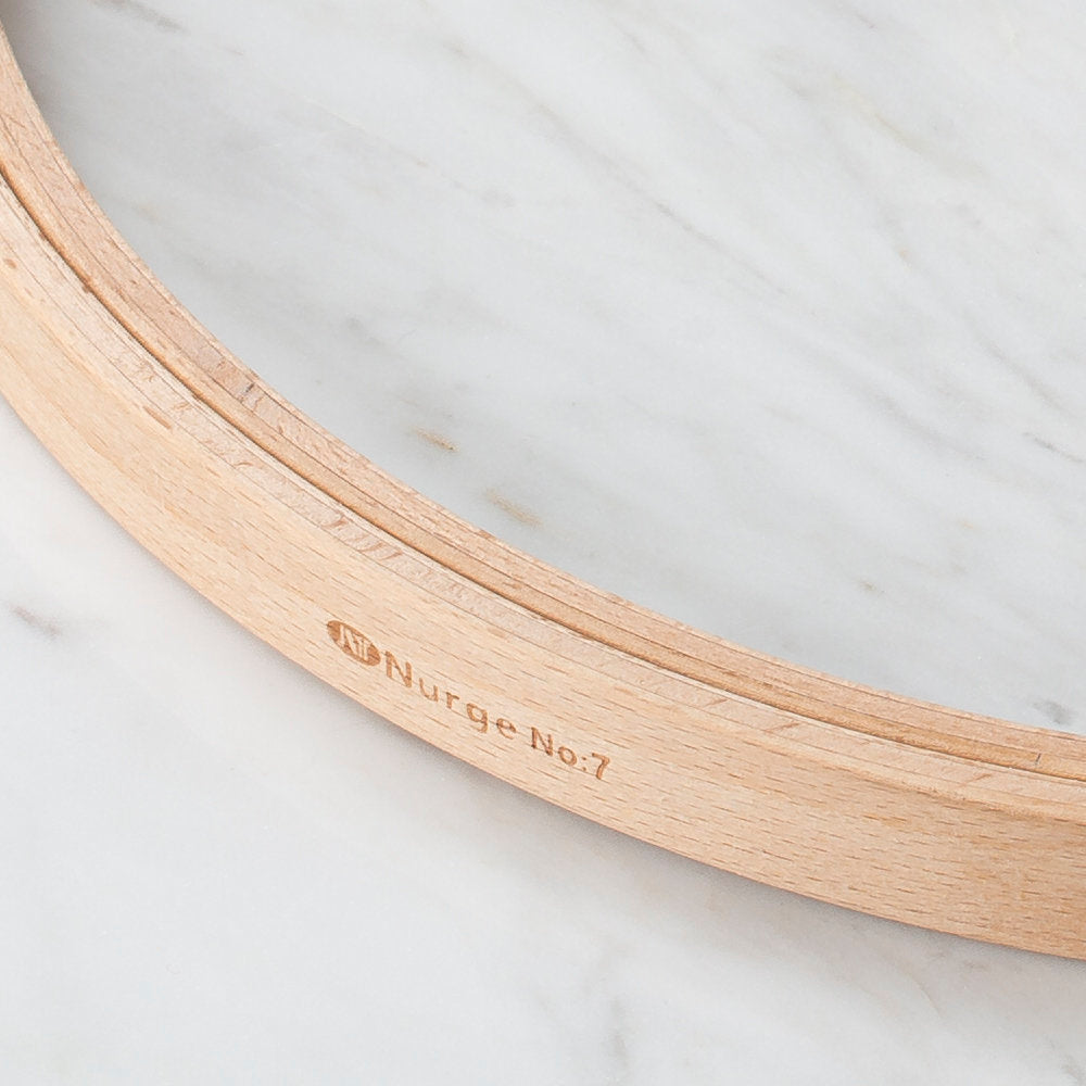 Nurge 16 mm Düz Vidasız Ağaç Nakış Kasnak - No.7