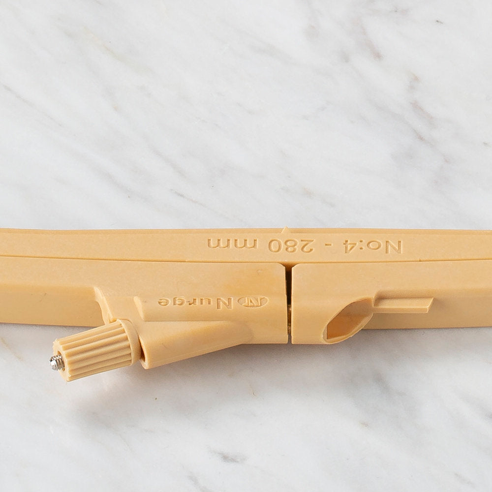 Nurge Plastik Kare Vidalı Kasnak No.4