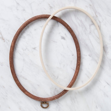 Nurge Plastik Pano Oval Kasnak No.4