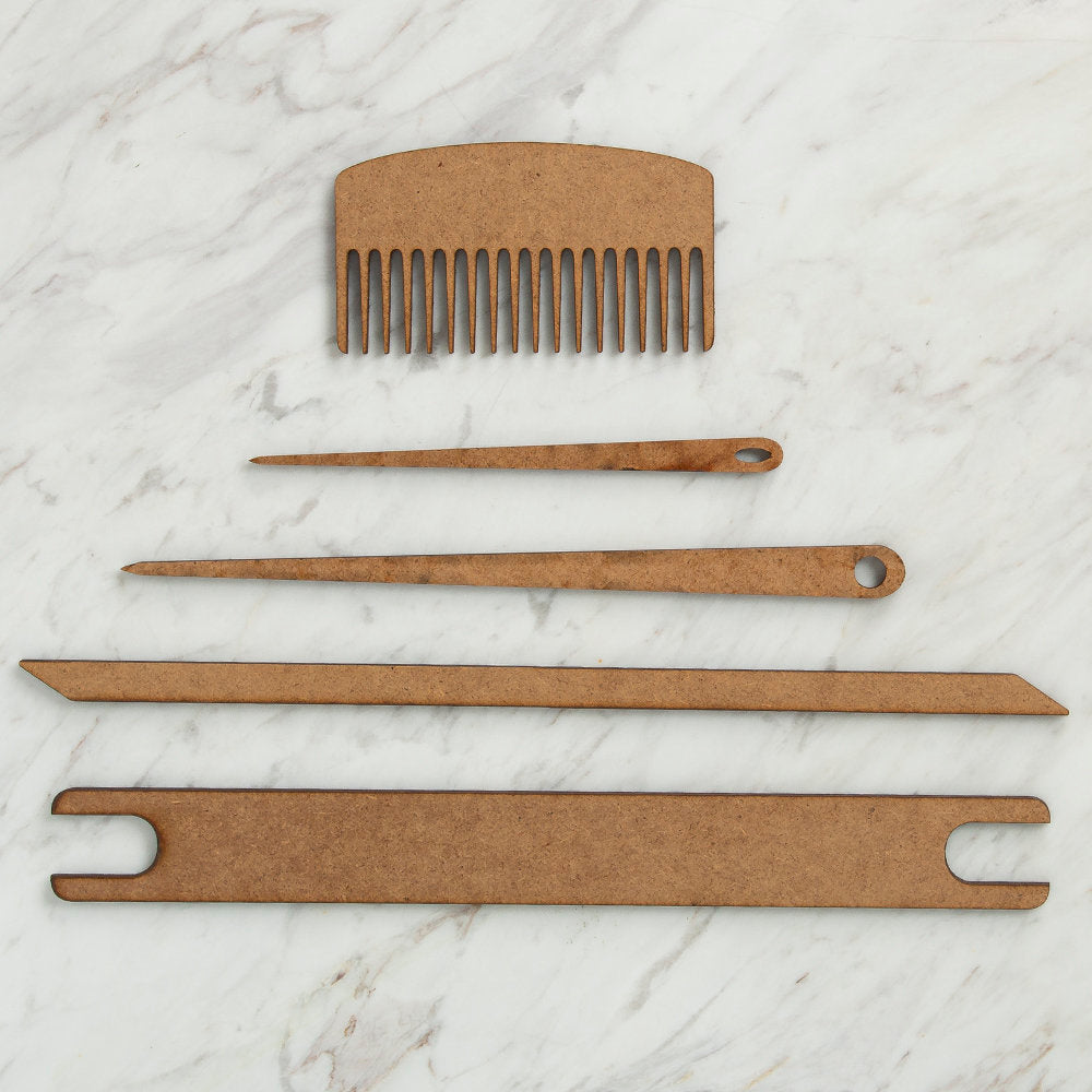 LOREN AHŞAP HALI DOKUMA TEZGAHI SETİ-2