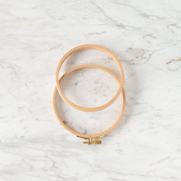 Nurge 16 mm Vidalı Ağaç Nakış Kasnak - No.2