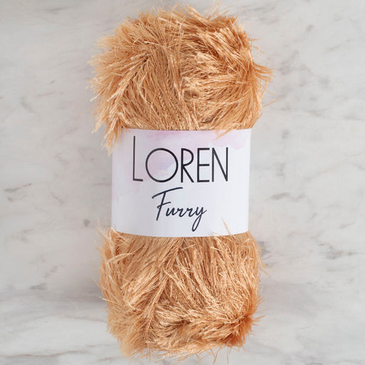Loren Furry Bej  El Örgü İpi - RF0054