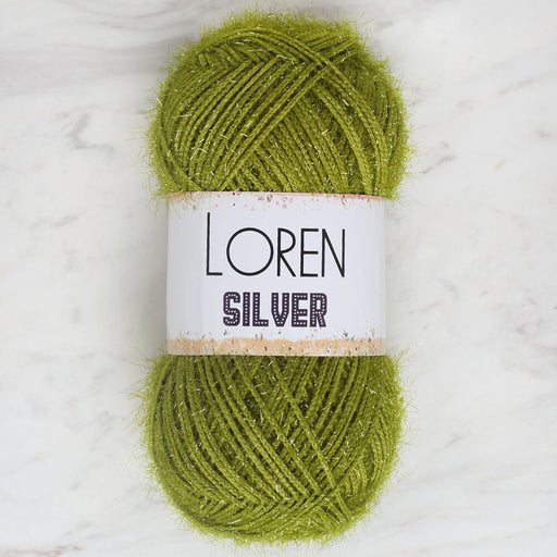 Loren Silver Yeşil El Örgü İpi - RS0044