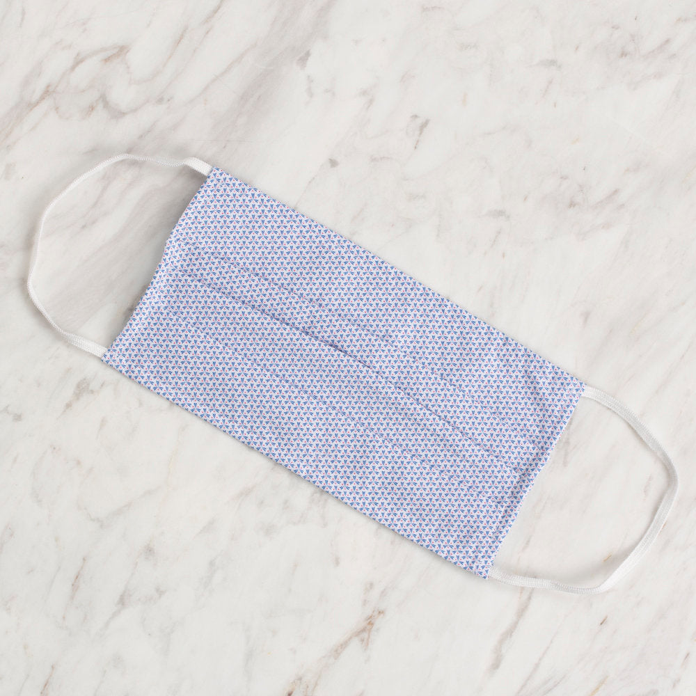 Loren Mavi Kumaş Maske