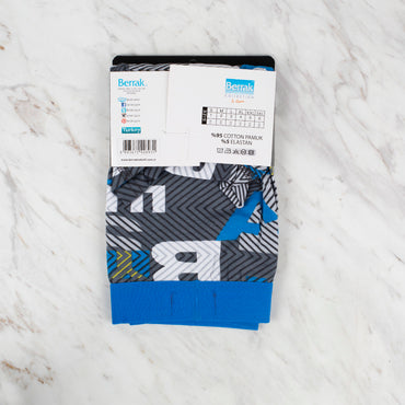 Berrak 4480 Erkek Boxer - Asorti - 2XL