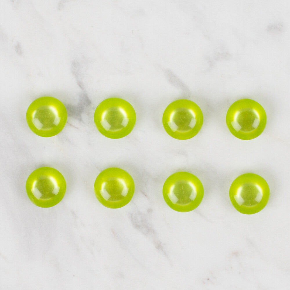 Loren Crafts 8'li Yeşil Düğme - 45